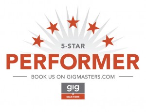 5-Star Performer on GigMasters.com